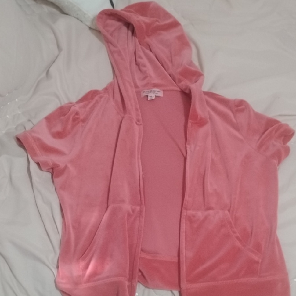 Juicy Couture Pink Velour Hoodie